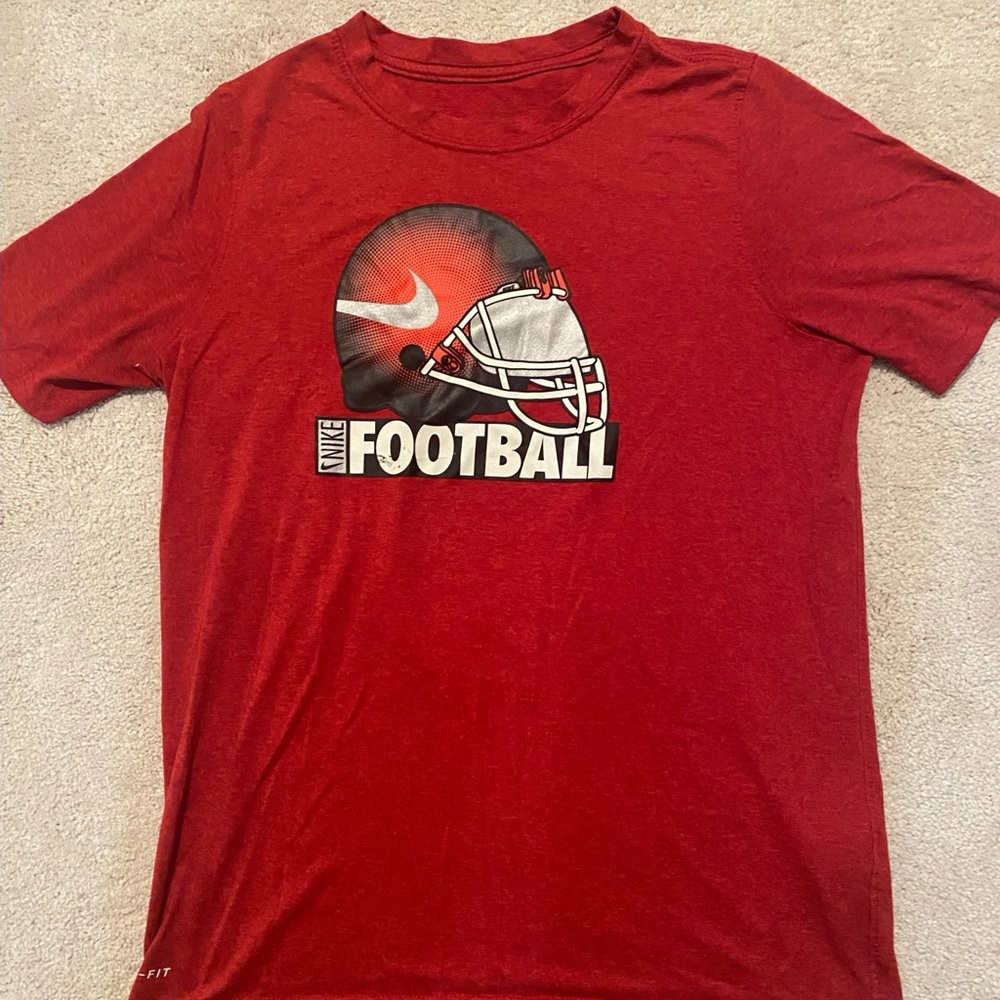 Nike Vibrant Red Sports Tee